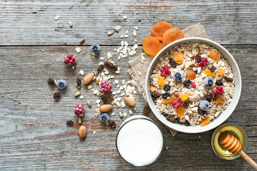 Healthy Breakfast with Muesli