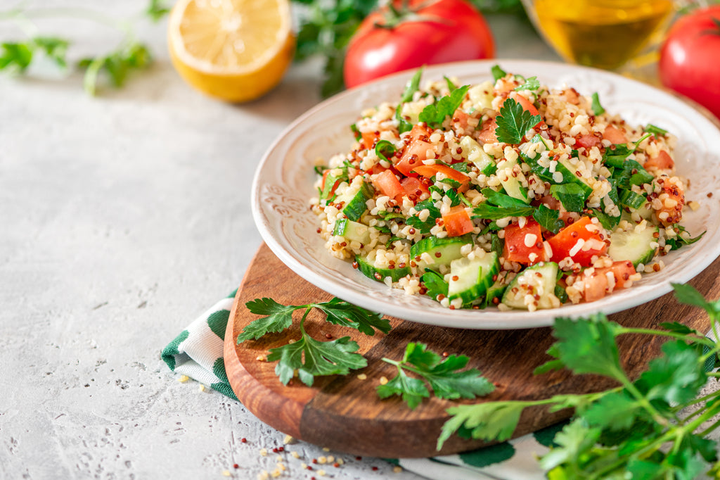 Easy & Tasty Quinoa Vegetable Salad Recipe